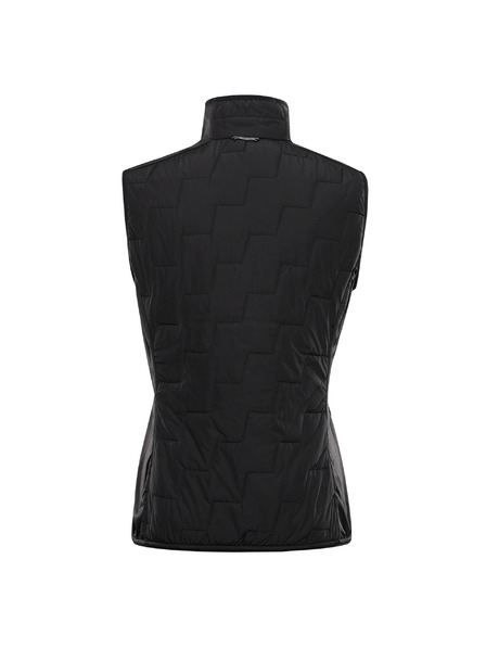 ALPINE PRO Dámska hrejivá vesta s merino výplňou ALPINE PRO NERCA black