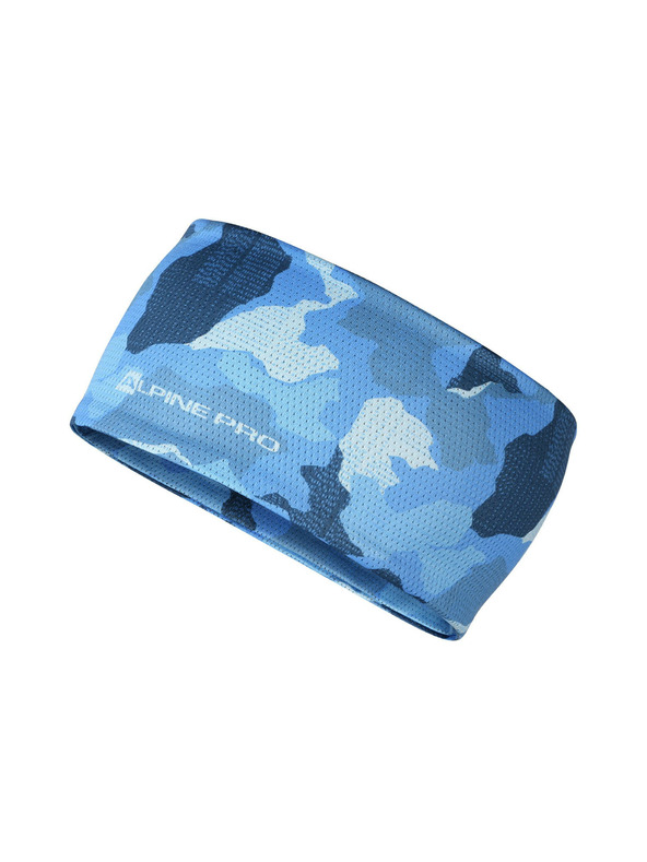 ALPINE PRO Športová rýchloschnúca čelenka ALPINE PRO MUSA 2 blue jewel varianta pa