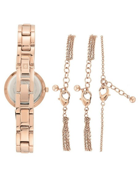 Anne Klein Ružovozlaté dámske hodinky Anne Klein