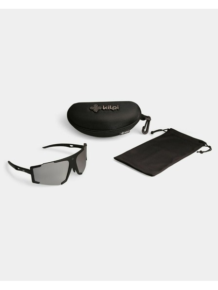 Kilpi Unisex slnečné okuliare Kilpi PALEO-U Tmavo šedá