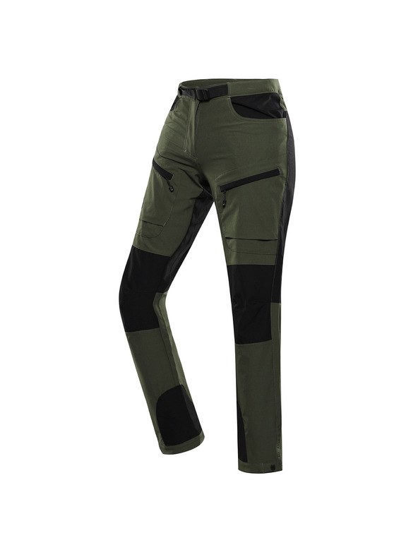 ALPINE PRO Dámske softshellové nohavice ALPINE PRO AKANA 2 rifle green