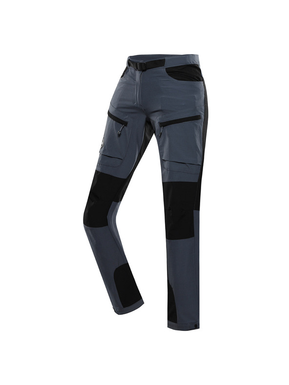 ALPINE PRO Dámske softshellové nohavice ALPINE PRO AKANA 2 dark slate