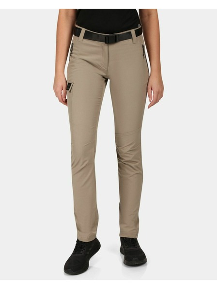 Kilpi Dámske outdoorové nohavice Kilpi BELVELA-W Khaki