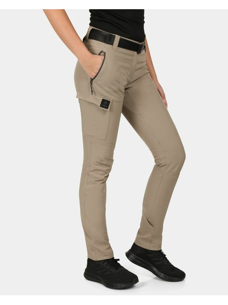 Kilpi Dámske outdoorové nohavice Kilpi BELVELA-W Khaki