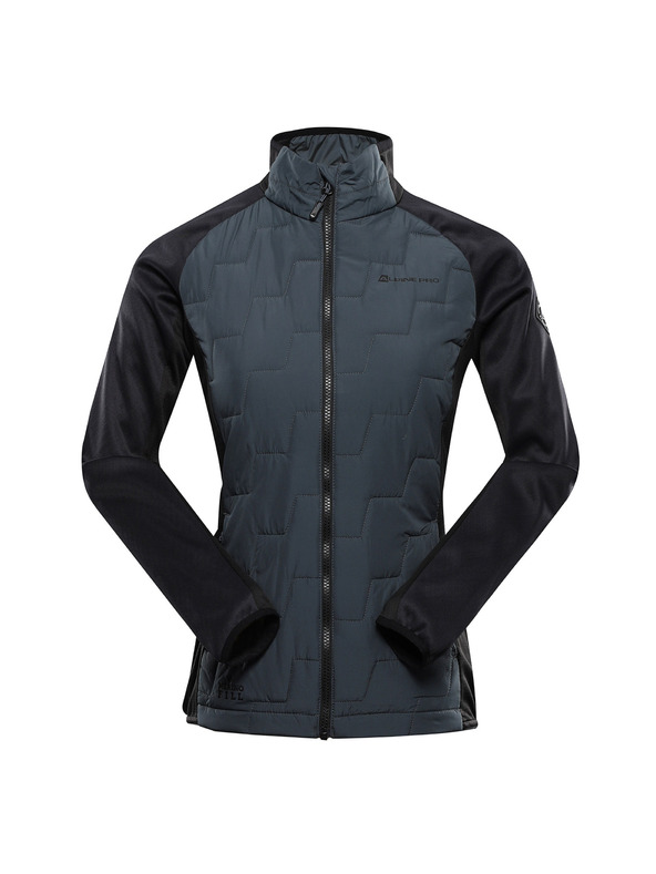 ALPINE PRO Dámska mikina s merino výplňou ALPINE PRO JORWA dark slate