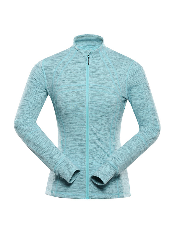 ALPINE PRO Dámska rýchloschnúca mikina ALPINE PRO GOLLA 2 aqua sea