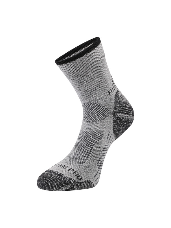 ALPINE PRO Antibakteriálne ponožky ALPINE PRO KEROWE gray