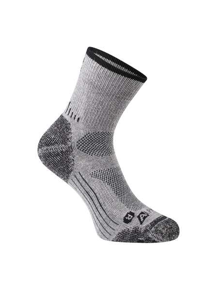ALPINE PRO Antibakteriálne ponožky ALPINE PRO KEROWE gray