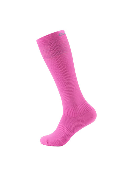 ALPINE PRO Ponožky s antibakteriálnou úpravou ALPINE PRO REDOVICO 2 neon pink