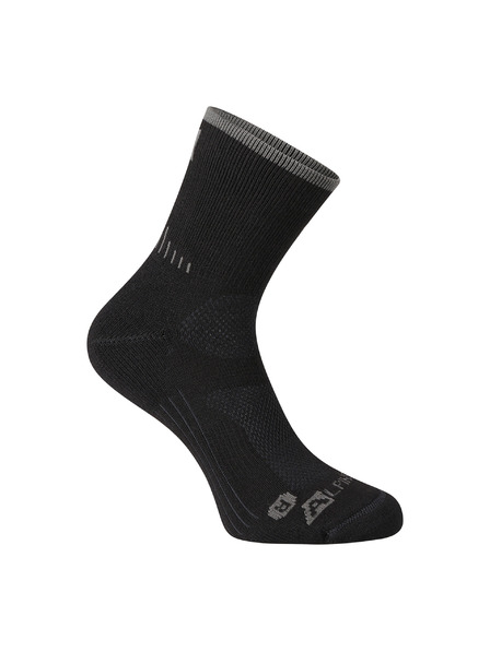 ALPINE PRO Antibakteriálne ponožky ALPINE PRO KEROWE black