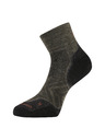 ALPINE PRO Antibakteriálne ponožky z merino vlny ALPINE PRO DERERE stone gray