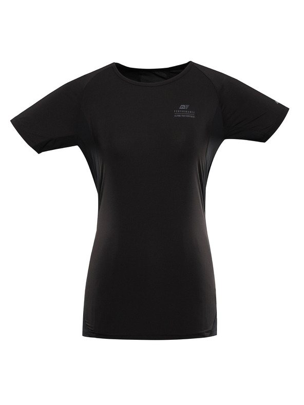 ALPINE PRO Dámske rýchloschnúce tričko s cool dry ALPINE PRO BONDA 2 black