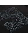 ALPINE PRO Dámske rýchloschnúce tričko s cool dry ALPINE PRO NEGA 2 black varianta pa
