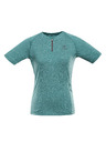 ALPINE PRO Dámsky rýchloschnúci cyklistický dres ALPINE PRO GERETA 2 aqua sea