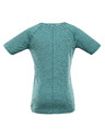 ALPINE PRO Dámsky rýchloschnúci cyklistický dres ALPINE PRO GERETA 2 aqua sea