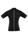ALPINE PRO Dámsky cyklistický dres s cool-dry ALPINE PRO SAGENA 2 black