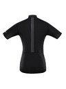 ALPINE PRO Dámsky cyklistický dres s cool-dry ALPINE PRO SAGENA 2 black
