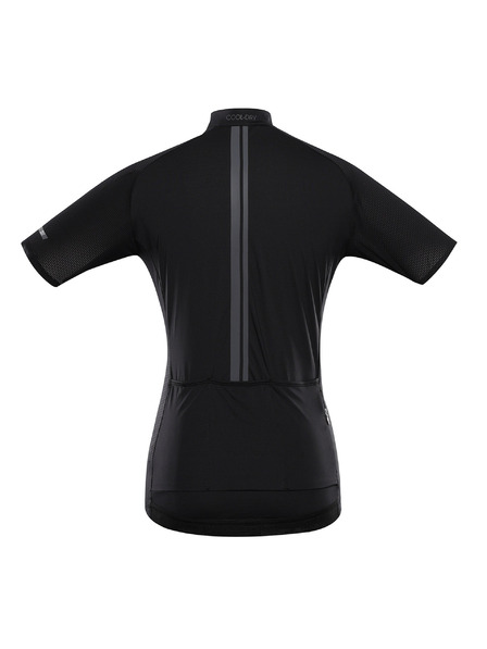 ALPINE PRO Dámsky cyklistický dres s cool-dry ALPINE PRO SAGENA 2 black