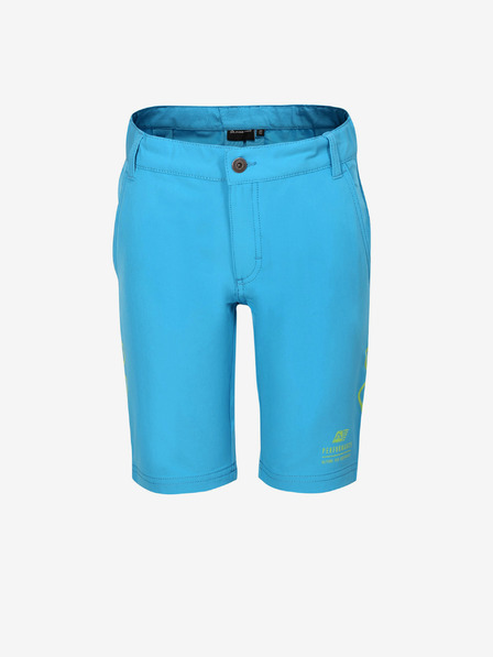 ALPINE PRO Modré detské softshellové šortky ALPINE PRO COLO