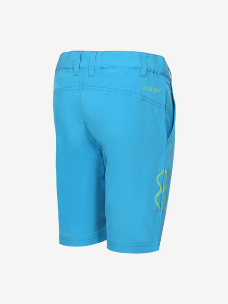 ALPINE PRO Modré detské softshellové šortky ALPINE PRO COLO