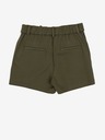 ONLY Khaki dievčenské šortky ONLY Poptrash