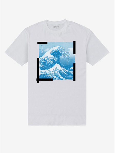 ZOOT.Fan Biele tričko apoh London apoh Hokusai Tape