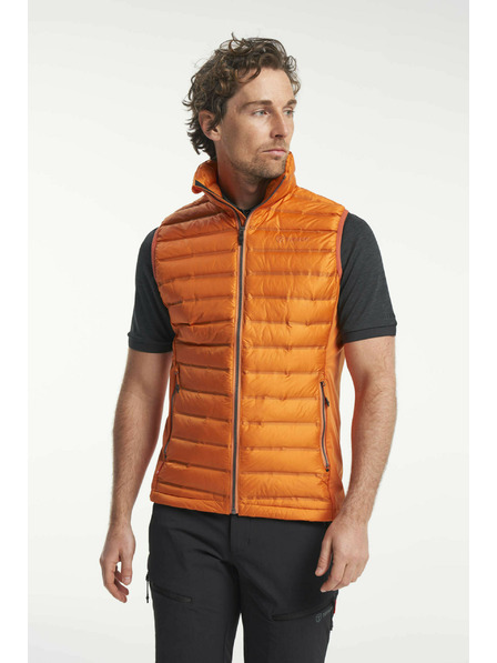 Tenson Pánska Páperová Vesta TENSON TXlite Down Vest M Oranžová