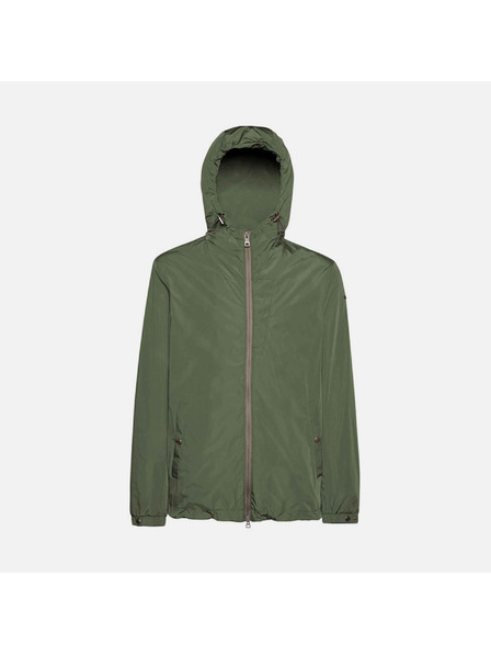 Geox Khaki pánska bunda Geox Leitan