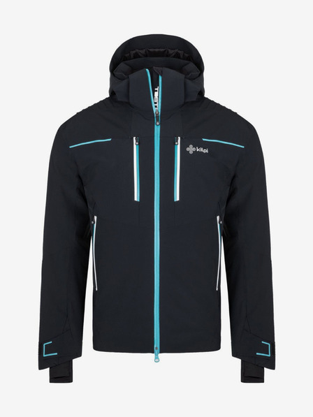 Kilpi Čierna pánska lyžiarska bunda Kilpi TEAM JACKET-M