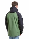 Meatfly Meatfly pánska softshell bunda Rasmussen Forest Green/Black | Čierna | Veľkosť
