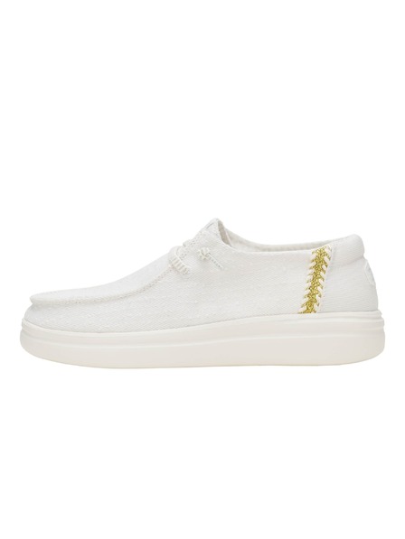 Hey Dude Dámske biele slip on tenisky Hey Dude