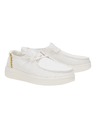 Hey Dude Dámske biele slip on tenisky Hey Dude