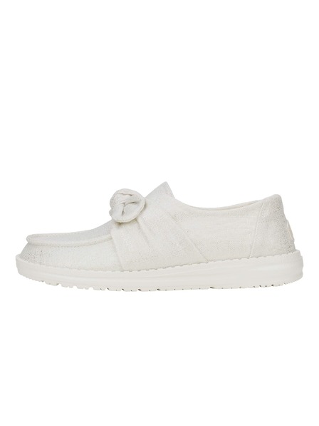 Hey Dude Dámske strieborné slip on tenisky Hey Dude