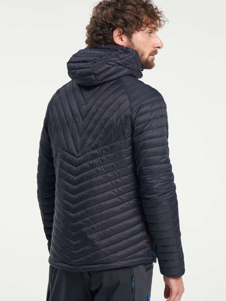 Tenson Pánska skialpinistická zateplená bunda TENSON Touring Puffer Jacket M tmavosivá
