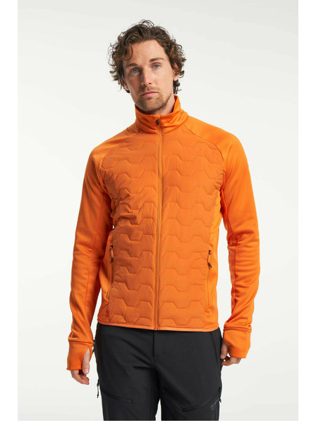 Tenson Pánska Hybridná Bunda TENSON TXlite Hybrid Zip M Oranžová