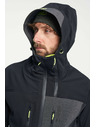 Tenson Pánska Skialpinistická Softshellová Bunda TENSON Touring Softshell M Tmavo Šedá