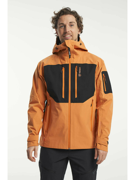Tenson Pánska Outdoorová Bunda TENSON TXlite Shell Jacket M Oranžová