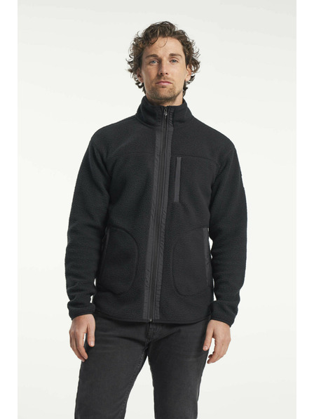 Tenson Pánska fleecová bunda Tenson Yoke Full Zip M čierna