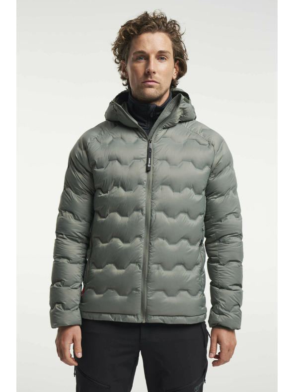 Tenson Pánska Páperová Bunda TENSON Shibui Puffer Jacket M Sivozelená