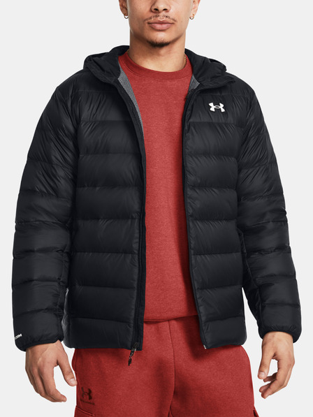 Under Armour Pánska bunda Under Armour LEGEND DOWN HOODED JACKET-BLK