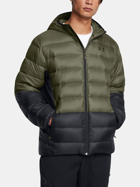 Under Armour Pánska bunda Under Armour LEGEND DOWN HOODED JACKET-GRN