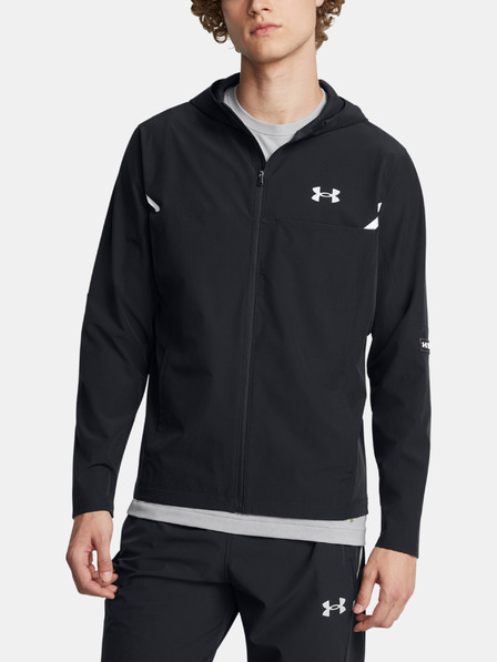 Under Armour Pánska bunda Under Armour Vanish Woven Utility Jacket-BLK