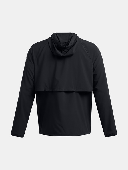 Under Armour Pánska bunda Under Armour UA RUN ANYWHERE ANORAK-BLK
