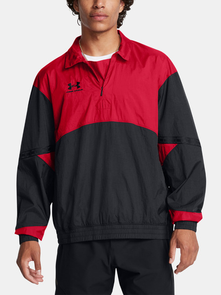 Under Armour Pánska bunda Under Armour UA M's 96 Terrace Drill Top-RED