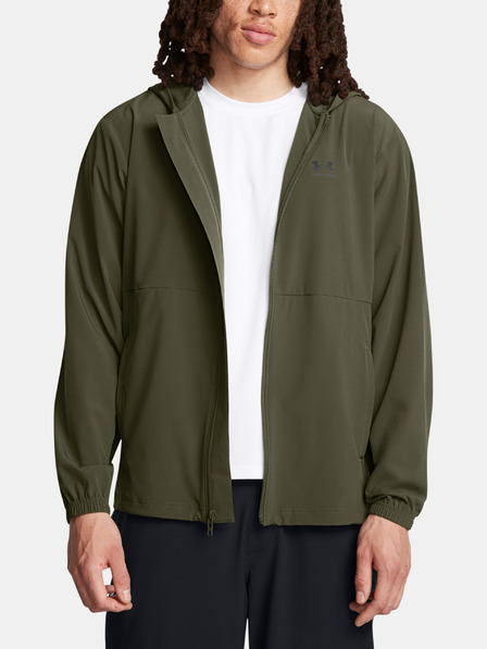 Under Armour Pánska bunda Under Armour UA Vibe Woven Windbreaker-GRN