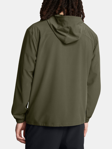 Under Armour Pánska bunda Under Armour UA Vibe Woven Windbreaker-GRN