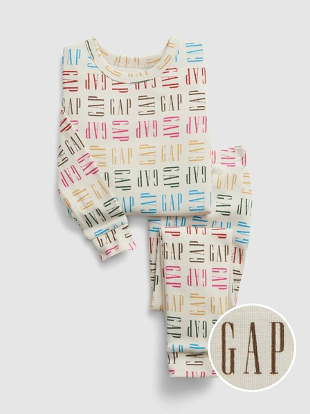 GAP Detské pyžamo logo GAP