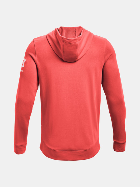 Under Armour Mikina Under Armour UA RIVAL TERRY FZ HD - červená