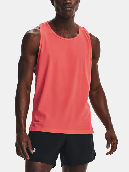 Under Armour Top Under Armour Run Anywhere Singlet - Červená