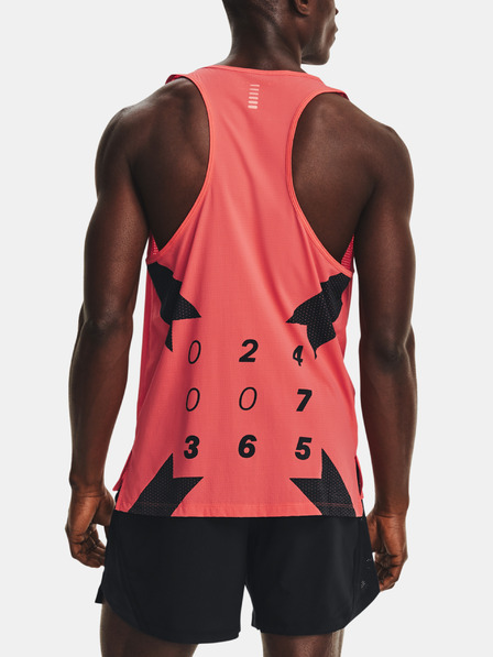 Under Armour Top Under Armour Run Anywhere Singlet - Červená